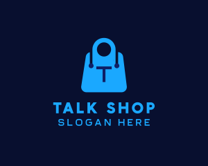 Tech Shopping Bag logo design