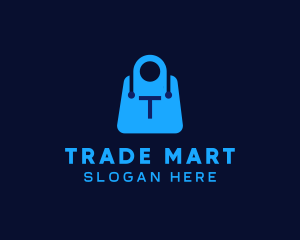 Tech Shopping Bag logo design