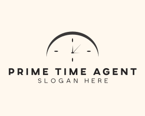 Timer Clock Timepiece logo design