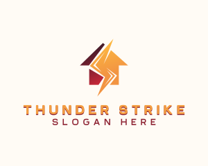 Electricity Thunder Energy logo design