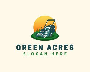 Lawn Grass Mower logo