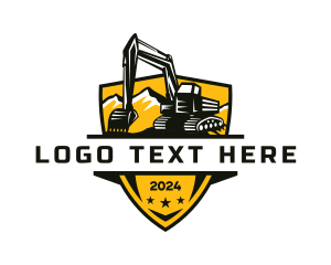 Demolition Industrial Excavator logo