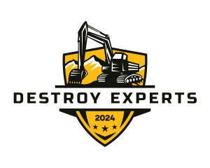 Demolition Industrial Excavator logo