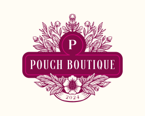 Feminine Floral Boutique logo design