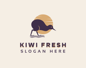 Kiwi Wild Animal logo