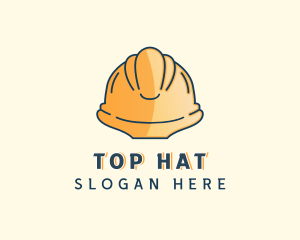 Hard Hat Construction logo design