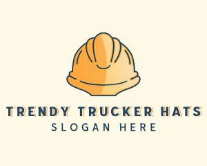 Hard Hat Construction logo design