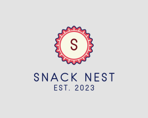 Bottle Cap Retro logo design