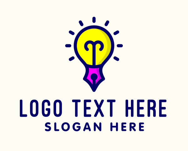 Legal Pen Light Bulb  logo