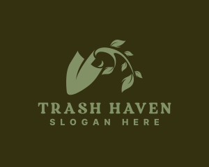 Landscaping Plant Shovel Logo