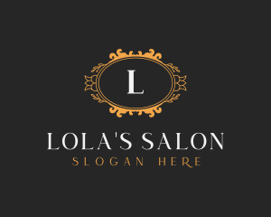 Floral Salon Boutique logo design