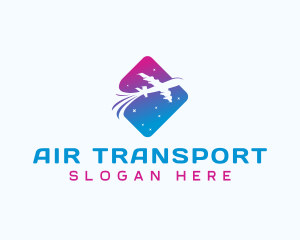 Airplane Travel Tour logo design