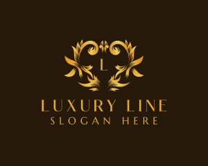 Luxury Royalty Ornament logo design