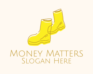 Yellow Rain Boots Logo