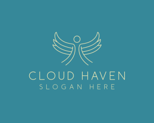 Heaven Angel Wings logo