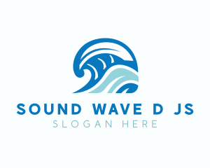 Wave Sea Tourism logo design