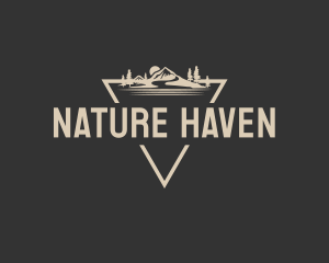 Natural Mountain Tourism logo design