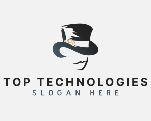 Gentleman Top Hat logo