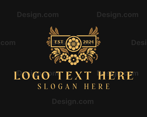 Styling Floral Boutique Logo