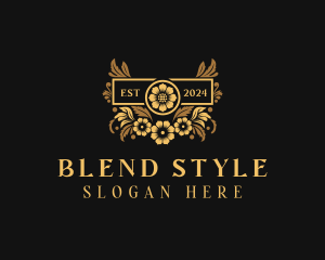 Styling Floral Boutique logo design