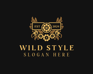 Styling Floral Boutique logo design