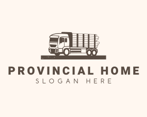 Farm Logging Truck logo
