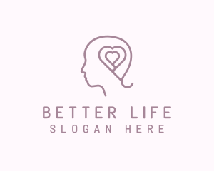 Heart Brain Therapy logo design