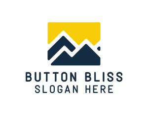 Mountain Peak Hiking logo design