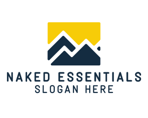 Mountain Peak Hiking logo design