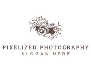 Camera Lens Photography logo design