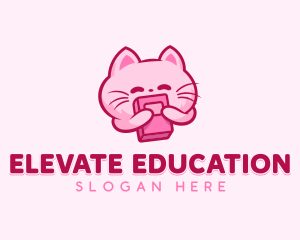 Education Daycare Cat logo