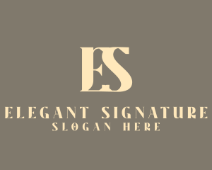 Elegant Luxury Fashion Boutique logo design