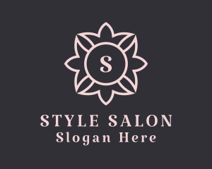 Flower Beauty Salon  logo design