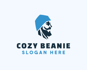 Fashion Beanie Man logo design