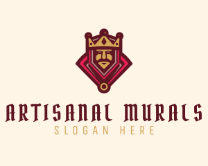 Ancient Medieval King  logo design