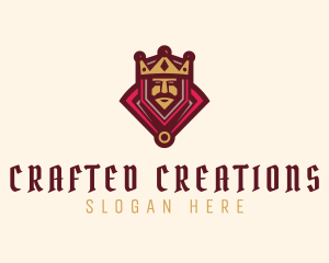 Ancient Medieval King  logo design