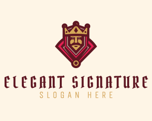 Ancient Medieval King  logo design