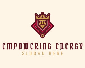 Ancient Medieval King  logo design