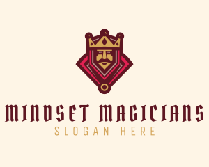 Ancient Medieval King  logo design