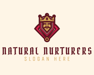 Ancient Medieval King  logo design