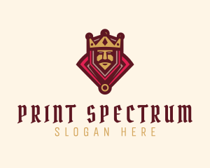 Ancient Medieval King  logo design