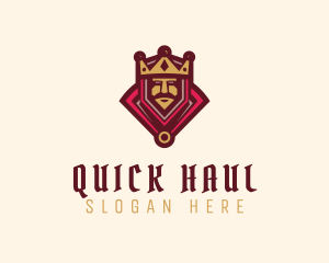 Ancient Medieval King  logo design