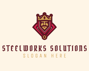 Ancient Medieval King  logo design