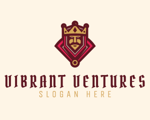 Ancient Medieval King  logo design