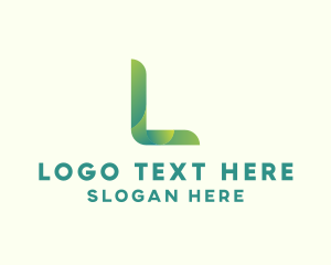 Modern Business Consulting Letter L logo