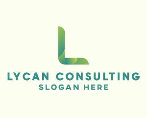 Modern Business Consulting Letter L logo design