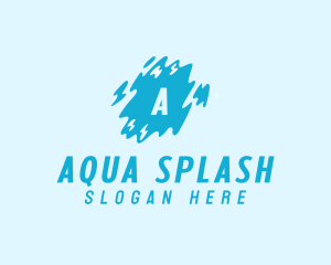 Liquid Water Splash logo