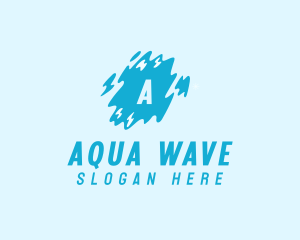 Liquid Water Splash logo