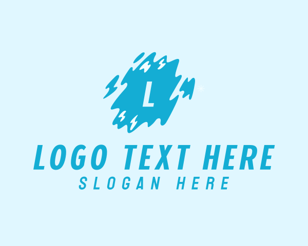 Liquid logo example 3