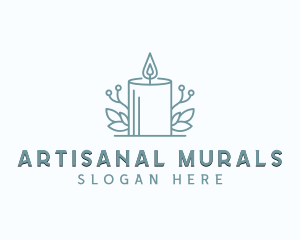 Scented Candle Decor logo design